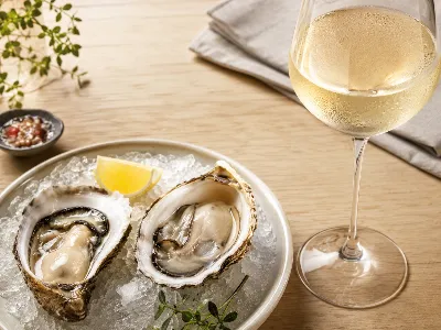 Wine with Oysters or Sashimi