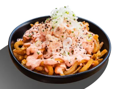 Mentaiko Lobster Salad Fries