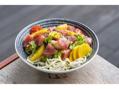 Udon Chilled Maguro Salad