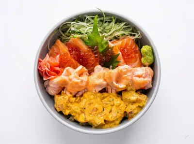 Triple Salmon Don