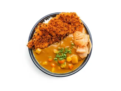 Salmon Katsu Curry
