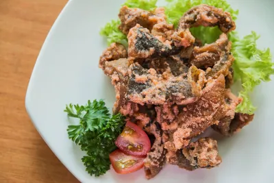 Mentaiko Salmon Skin