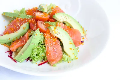 Salmon Avocado Salad